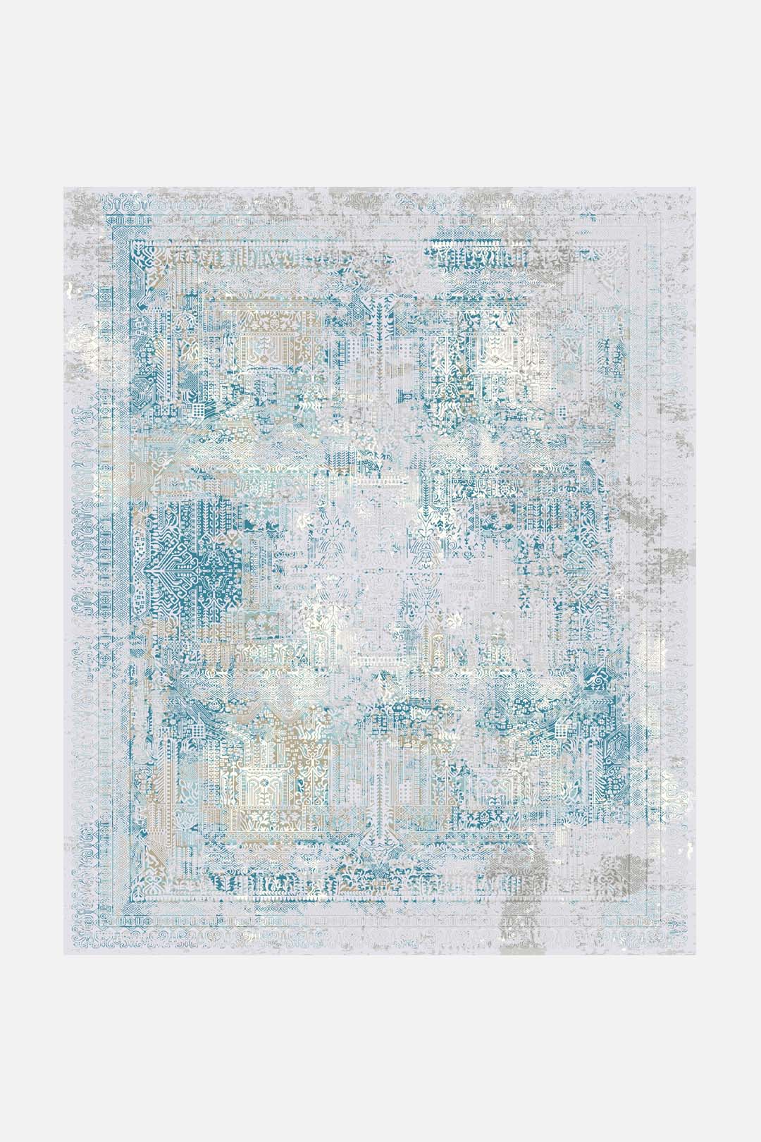 Delia Aquamarin Teppich - Image 17