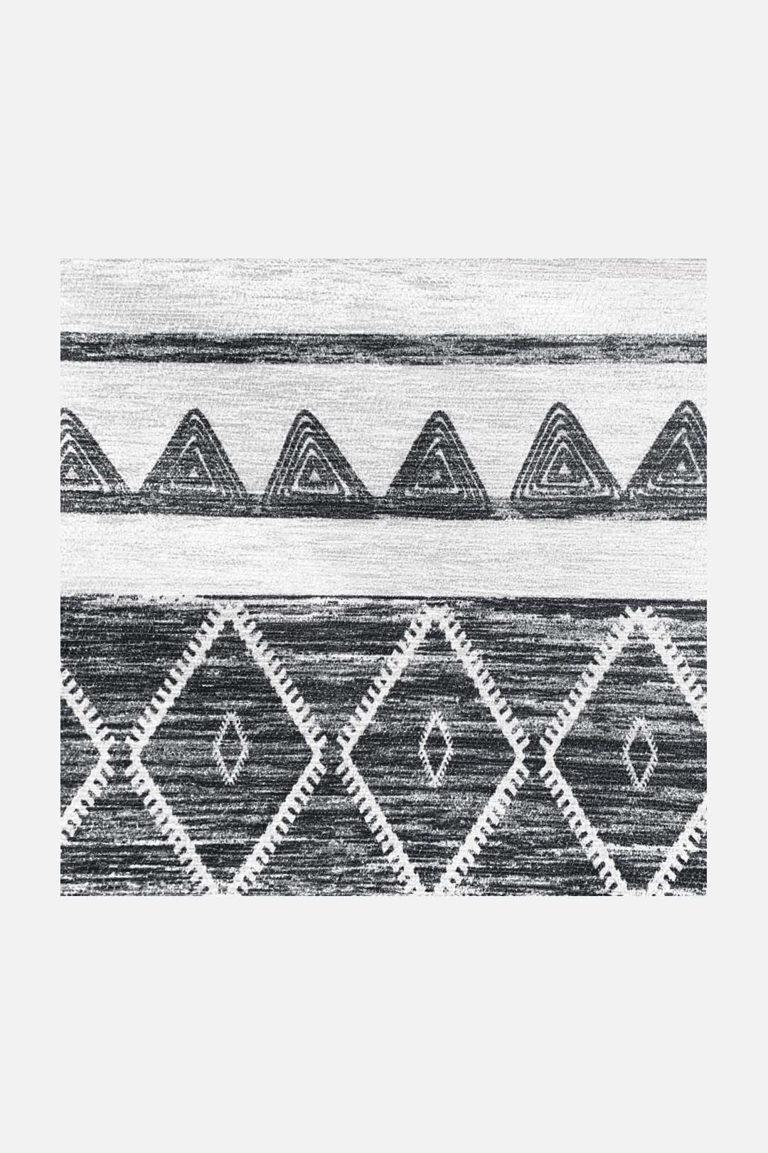 Ikat Anthrazit Teppich - Image 3