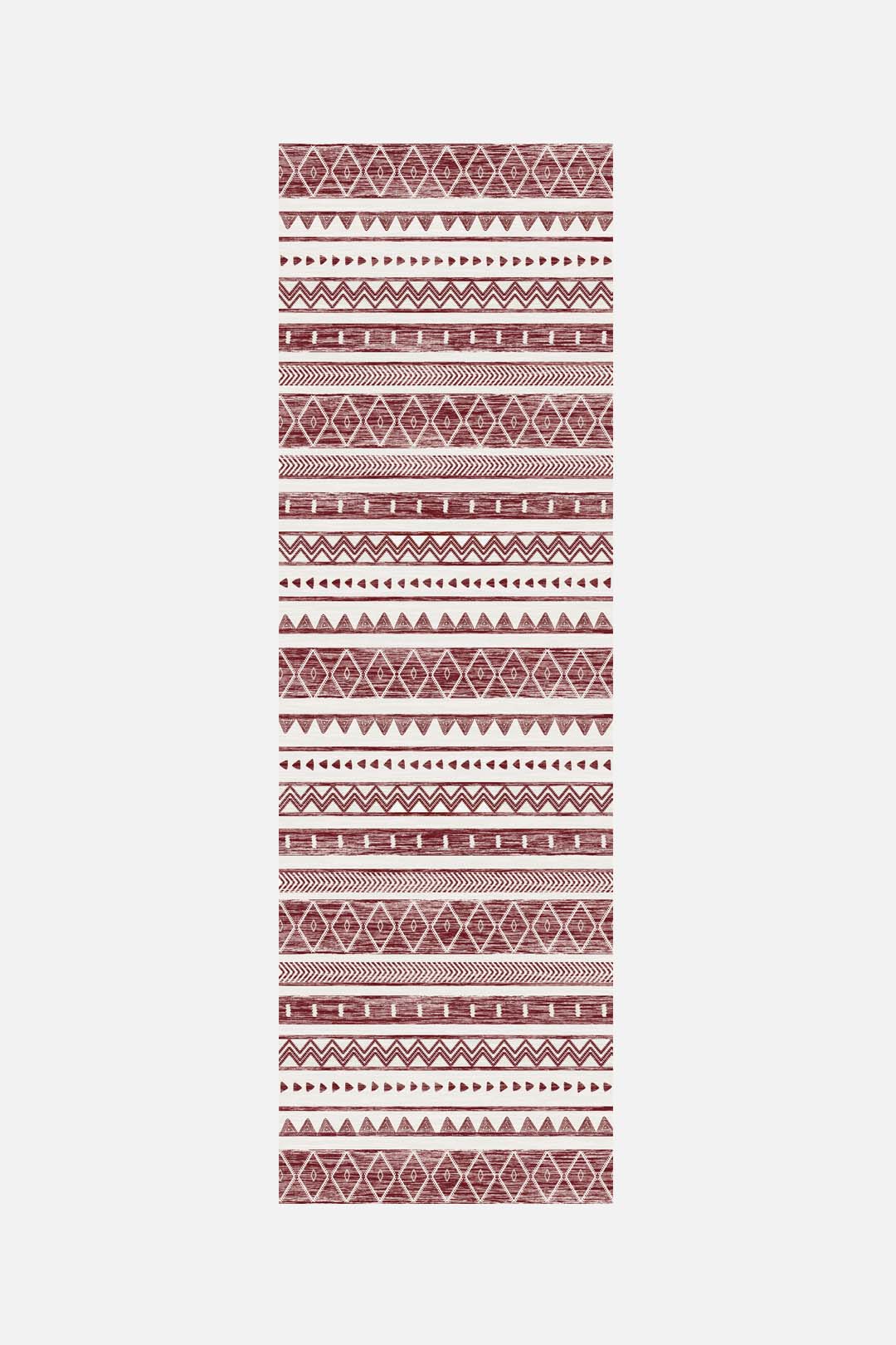 Ikat Maroon Teppich - Image 5