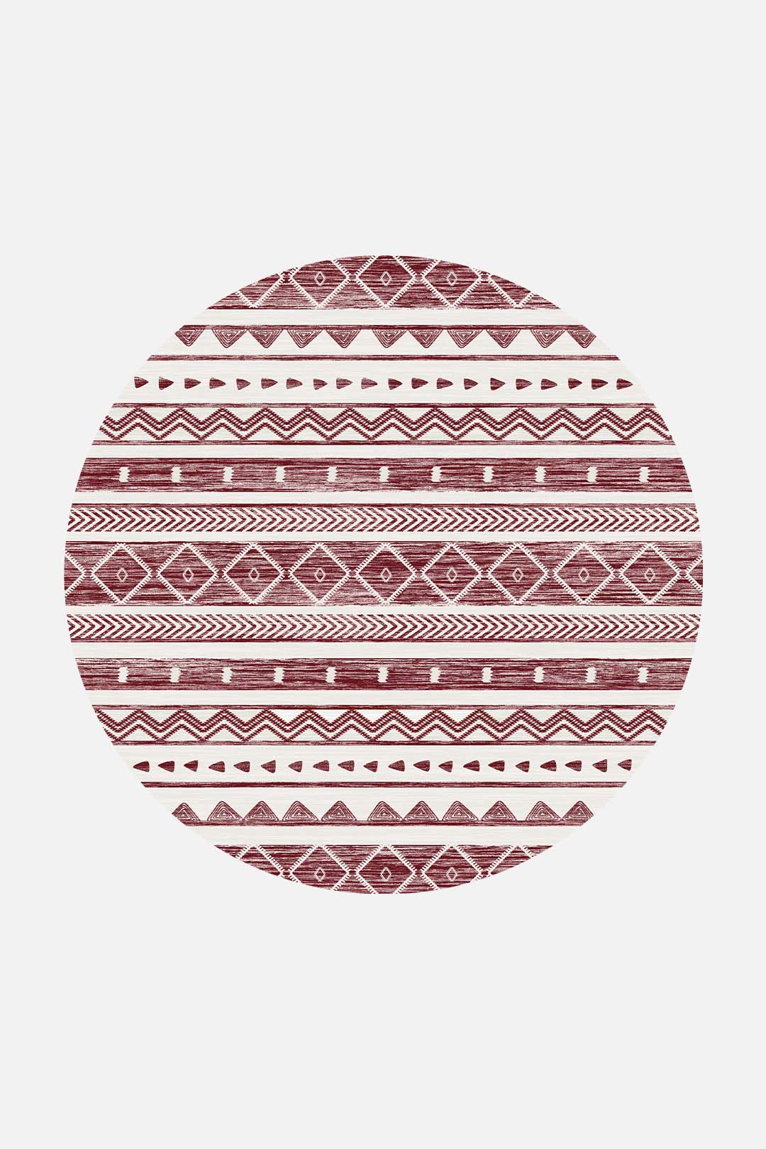 Ikat Maroon Teppich - Image 9