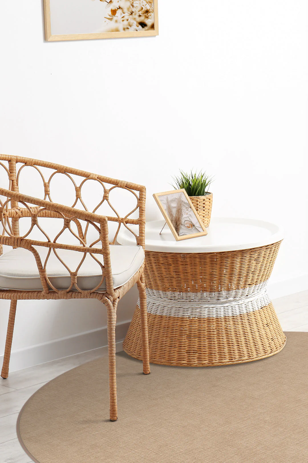 Jute-Haptik Mono Chic Teppich - Image 13