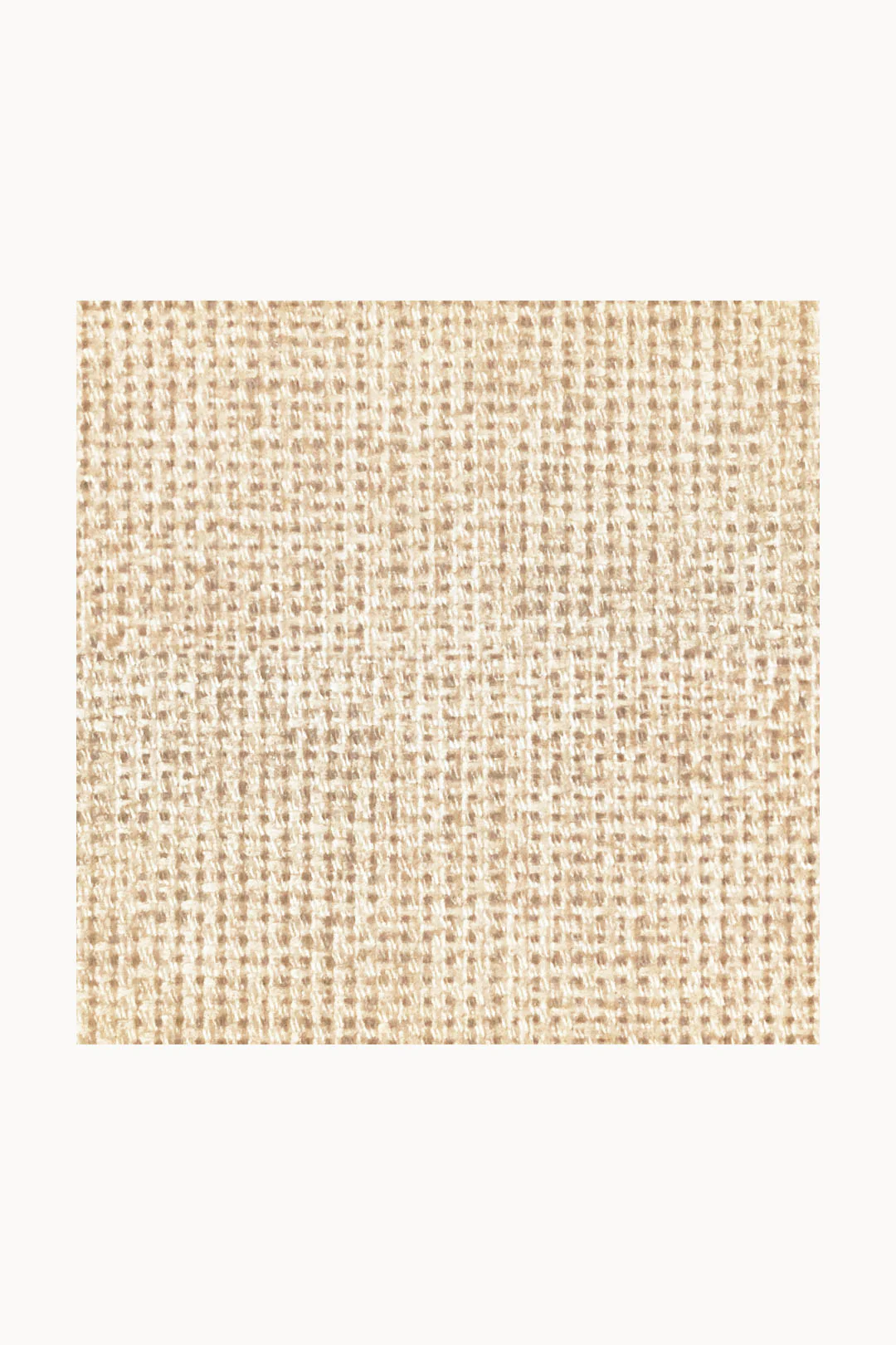 Jute-Haptik Mono Creme Teppich - Image 22