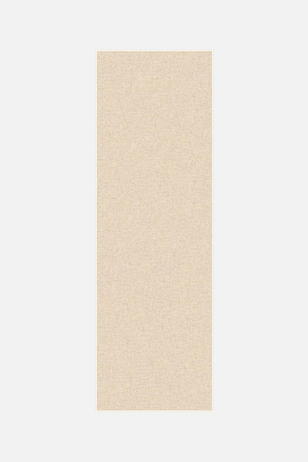 Jute-Haptik Mono Creme Teppich - Image 6