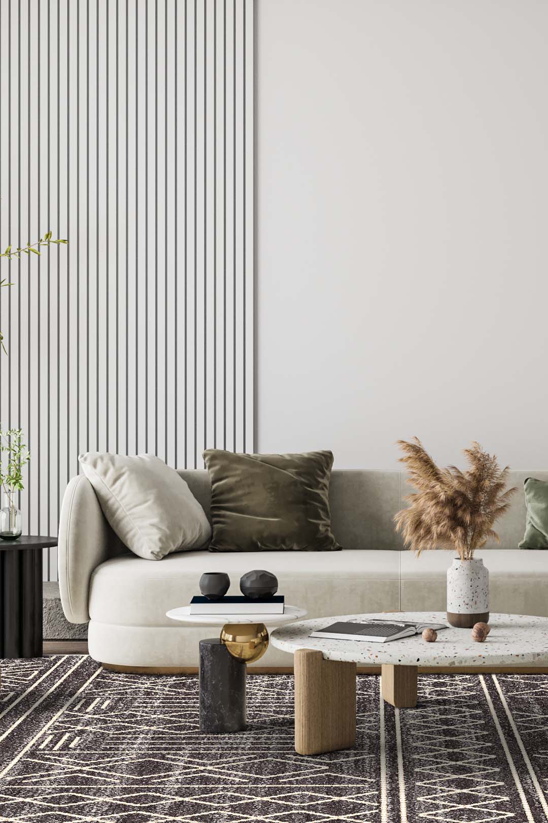 Raya Graphit Teppich - Image 20