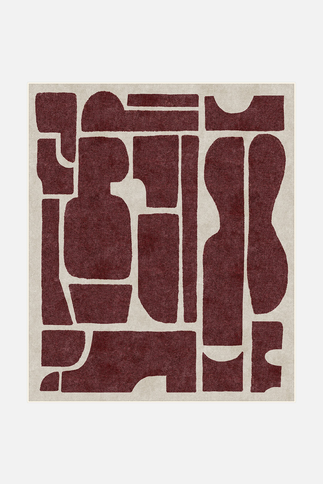Tilda Bordeauxrot Teppich - Image 14