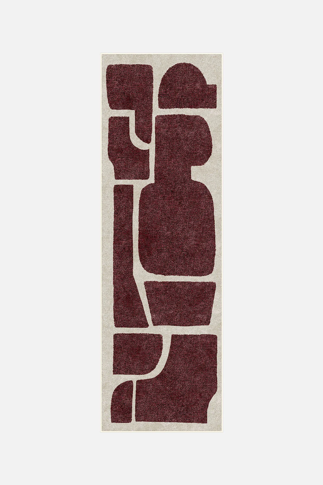 Tilda Bordeauxrot Teppich - Image 5